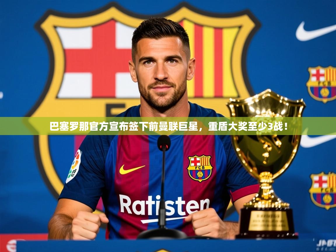 2025乐鱼体育在线官网下载巴塞罗那官方宣布签下前曼联巨星，重盾大奖至少3战！  第1张