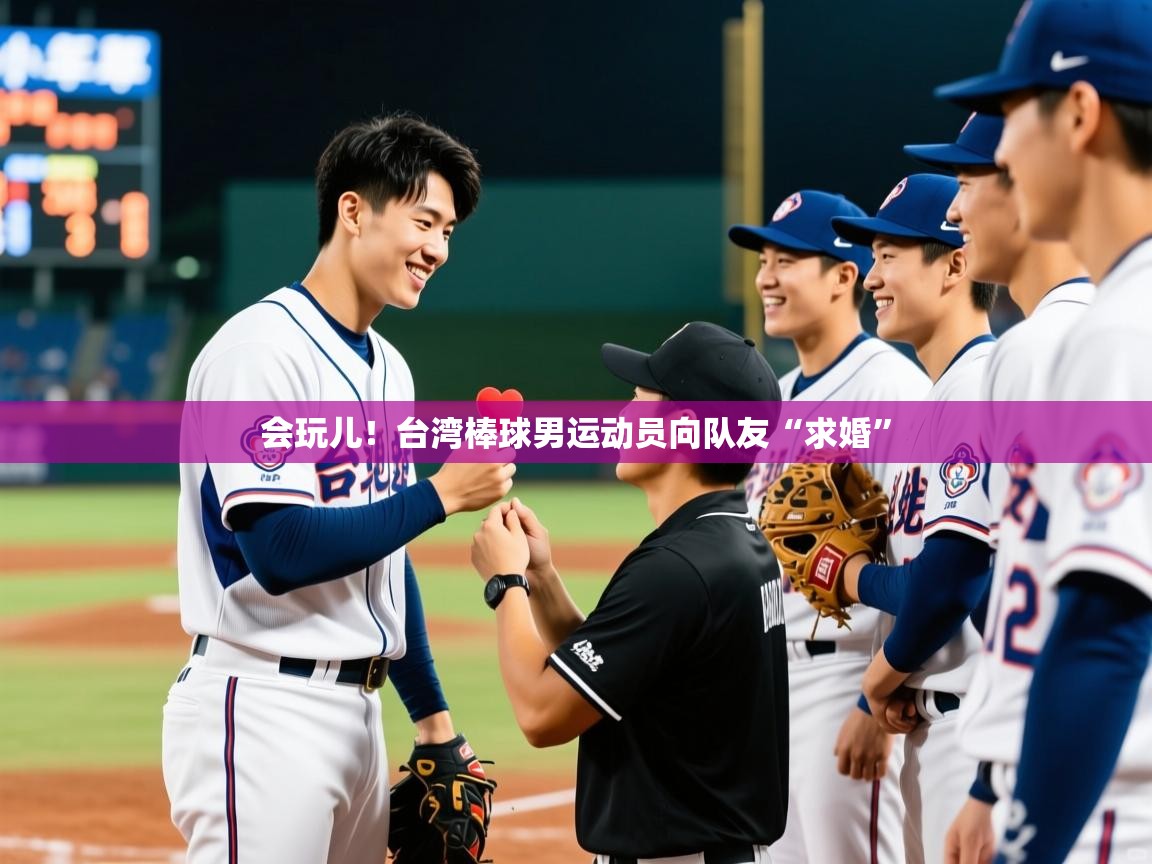 2025乐鱼体育官网会玩儿!台湾棒球男运动员向队友“求婚” 第2张