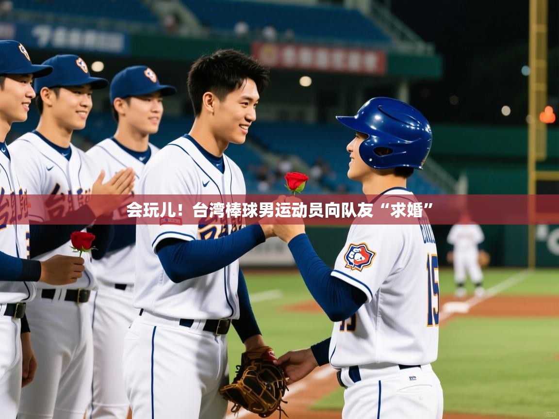 2025乐鱼体育官网会玩儿!台湾棒球男运动员向队友“求婚” 第4张
